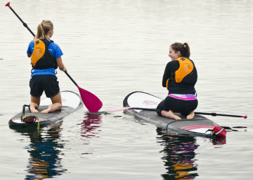 Getting started with Paddleboarding