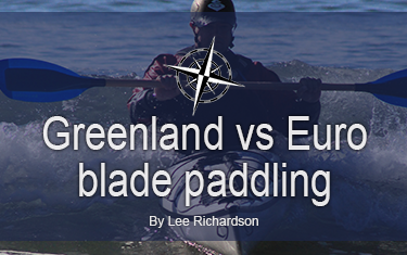 Greenland vs Euro blade paddling